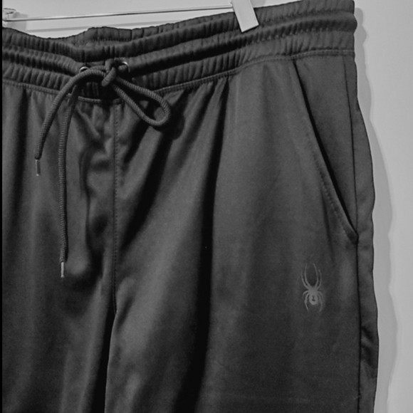 Spyder Mens ProWeb Joggers Sweatpants Black XL - Picture 2 of 7